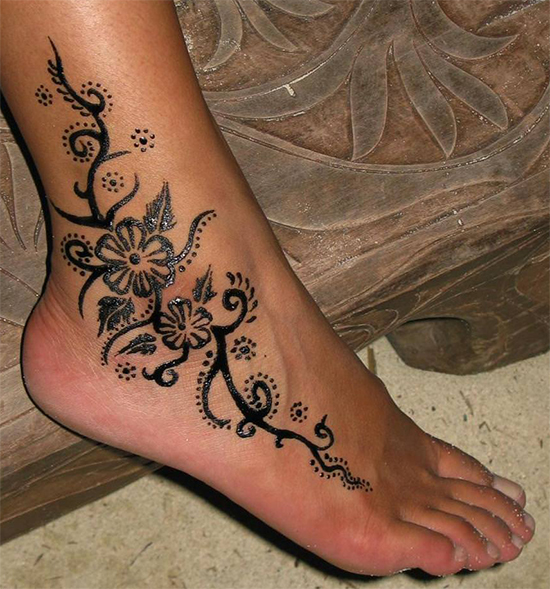Beautiful Ankle Tattoo