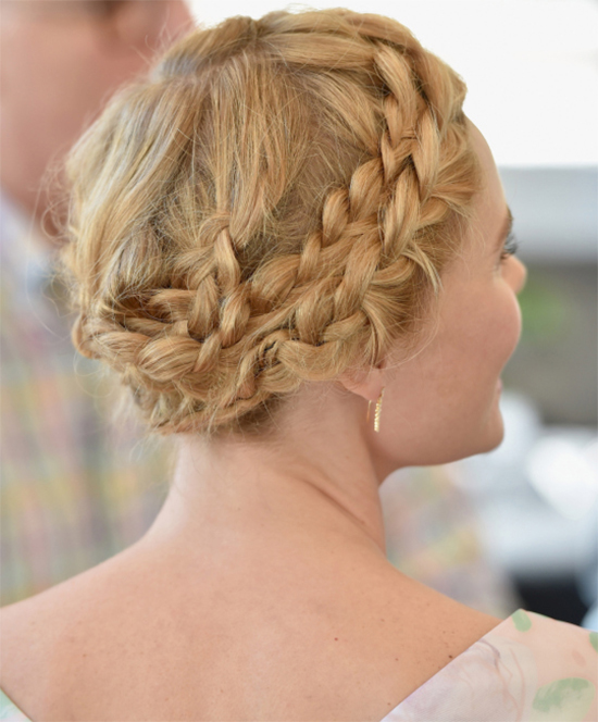 Braided Updo On Kate Bosworth