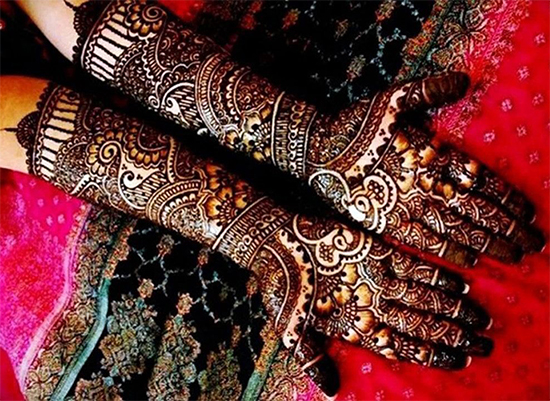 Bridal Mehendi Design For Full Hands
