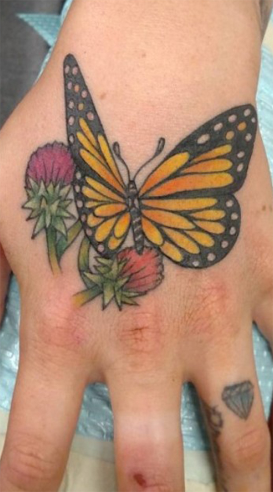 Charming And Mind Blowing Butterfly Tattoo