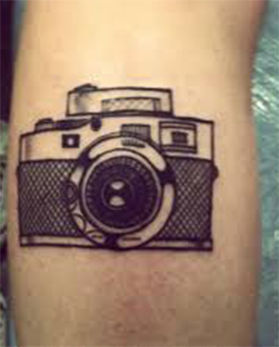 Classic Camera Tattoo