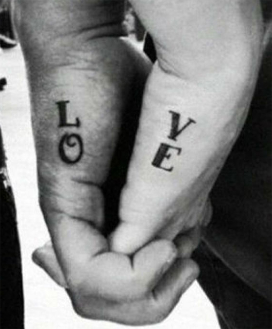 Couple Love Tattoo