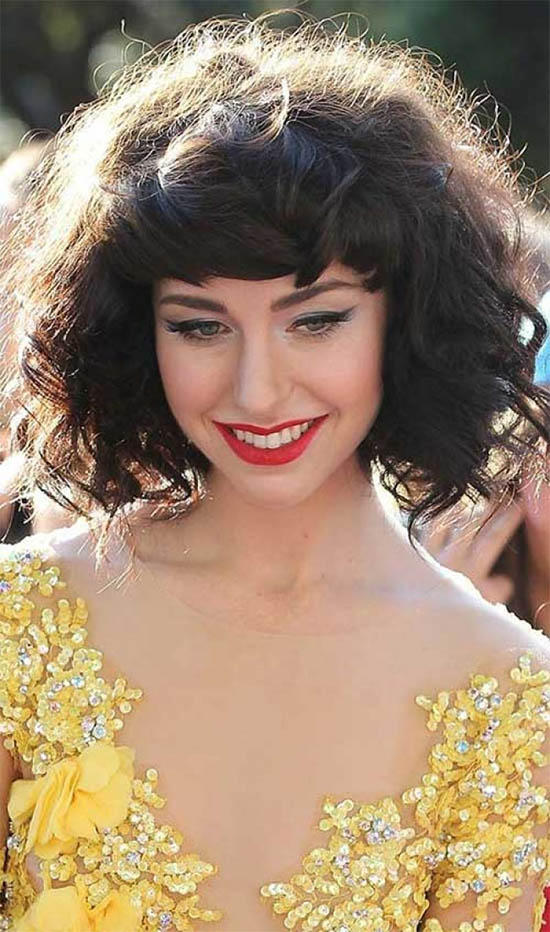Curly Bob Hairstyles Fit