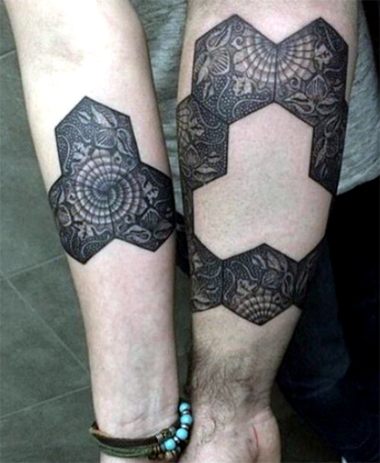 Elegant Couple Tattoo