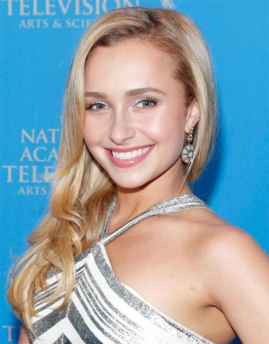 Hayden Panettiere Long Hairstyle With Curly Ends