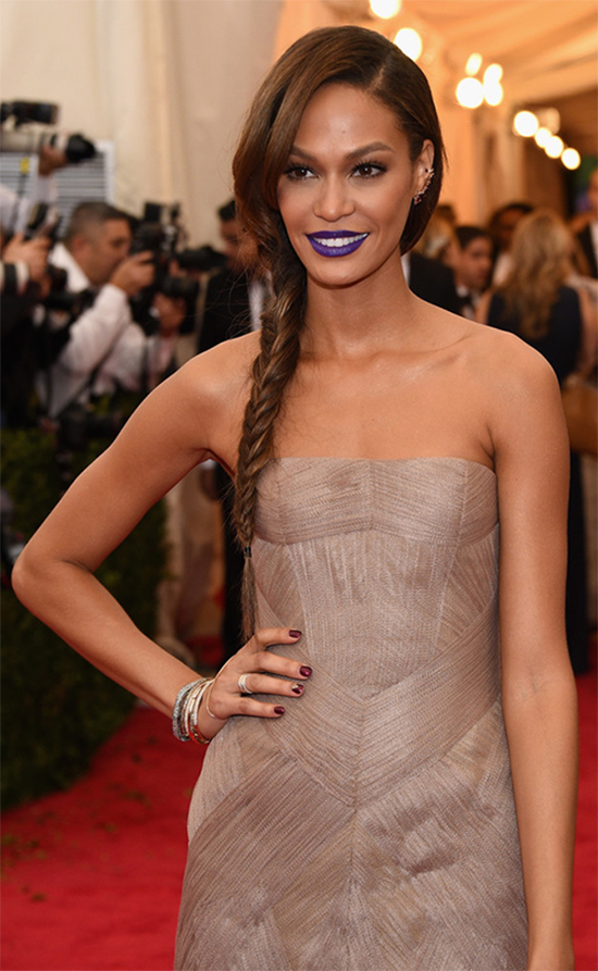 Joan Smalls Braided Hairstyle