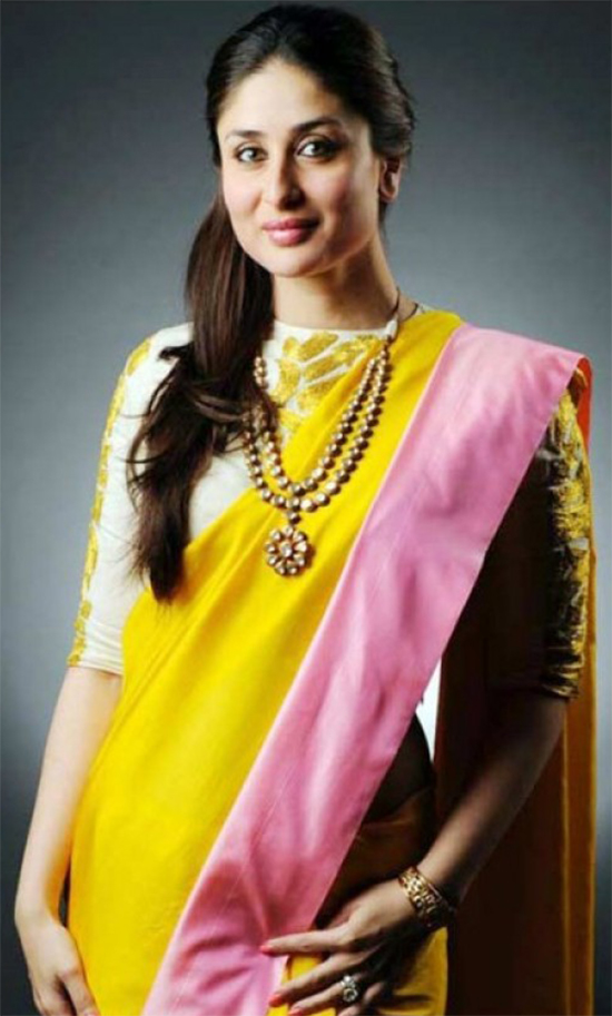 Kareena Kapoor In Handloom Cotton Saree