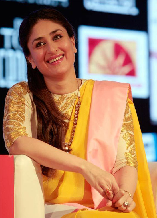 Kareena Kapoor In Yellow Saree