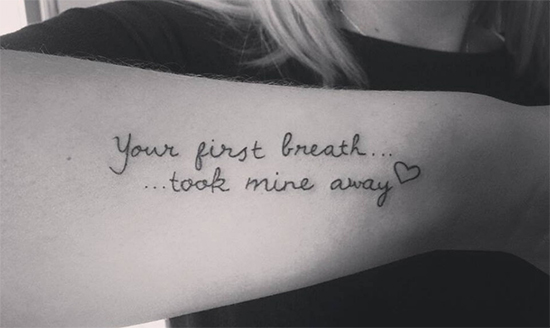 Love Quote Tattoo Image