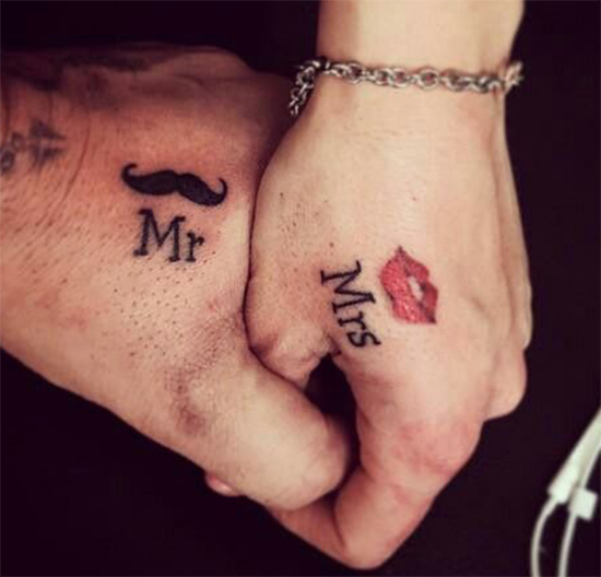 Mr and Mrs Beautiful Tattoo