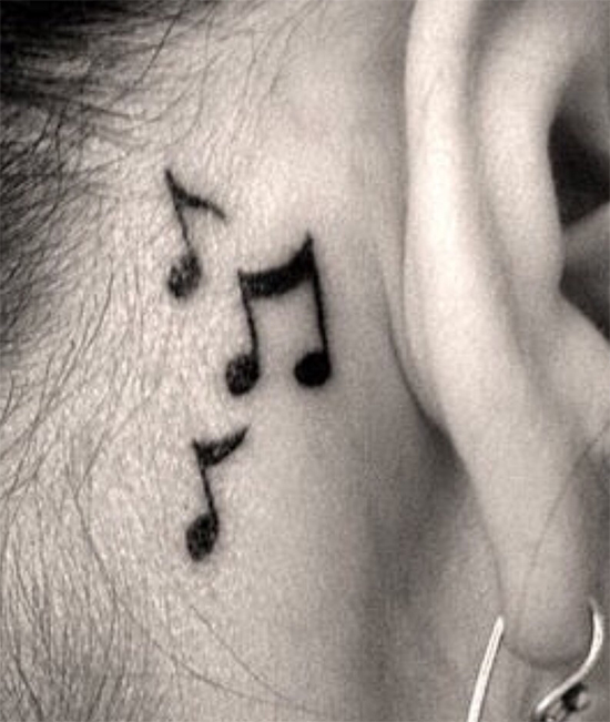 Music Chords Tattoo