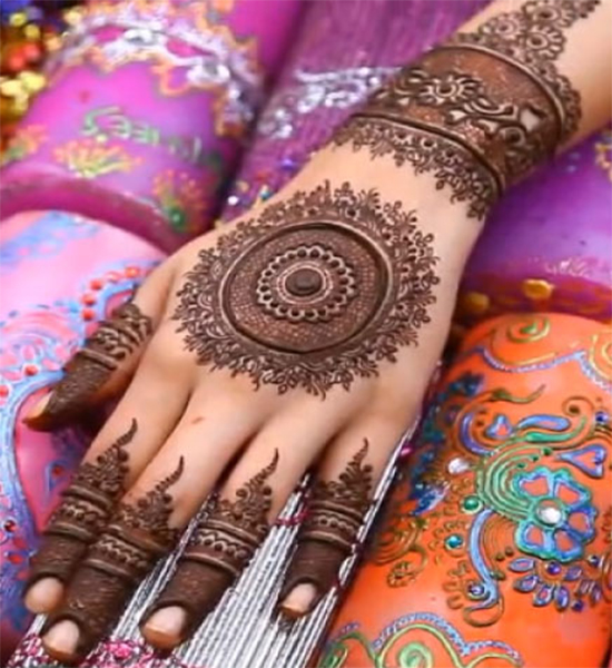 Pakistani Finger Hands Eid Mehendi Design