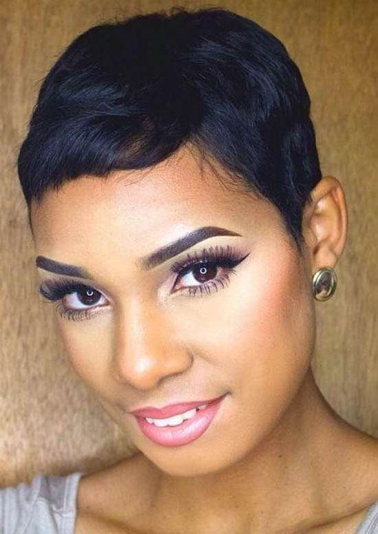 Pixie Hairstyle For Black Women