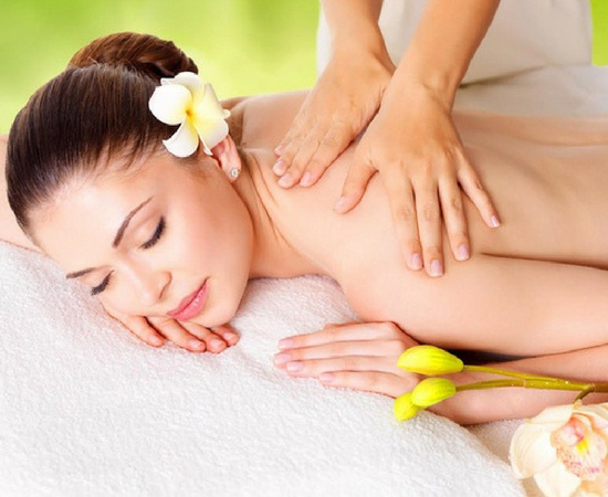  light massage with medicinal oil
