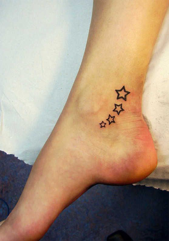Star Ankle Tattoos