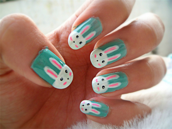 Bunny Rabbit Nails