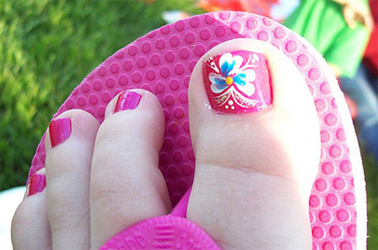 Pink toe pretty Pretty Pink