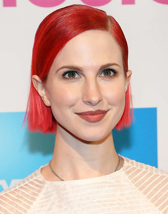 Hayley Williams Edgy Hairstyle