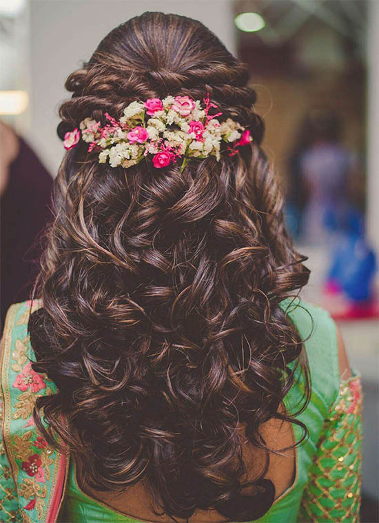 Stunning Bridal Hairstyles For Curly Hair
