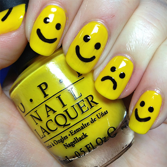 10 Best Smiley Face Nail Art Designs Every Girls Choice These manicures were made for folks with short nails. girlicious beauty