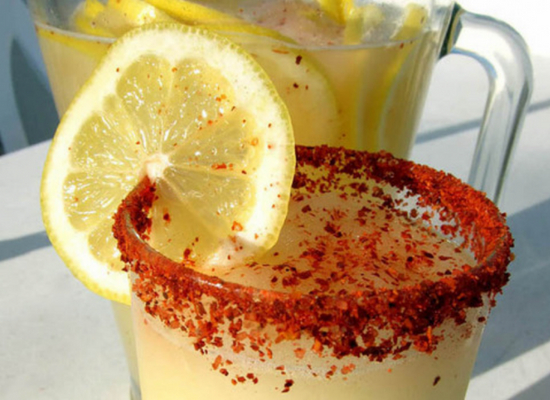 Cayenne pepper with lemon