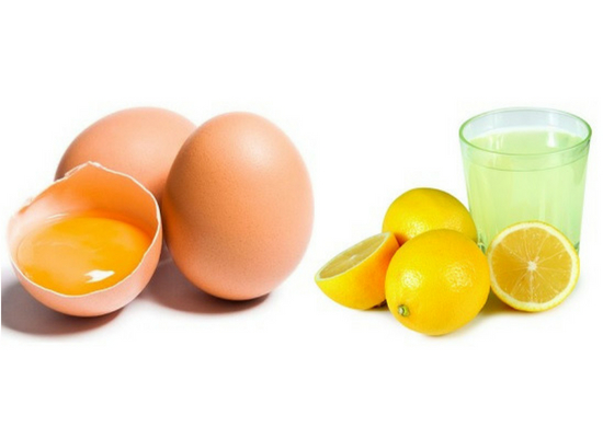 Egg with Lemon juice