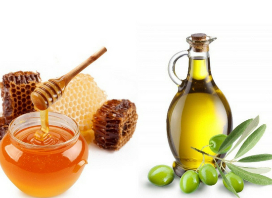 Olive oil and honey 