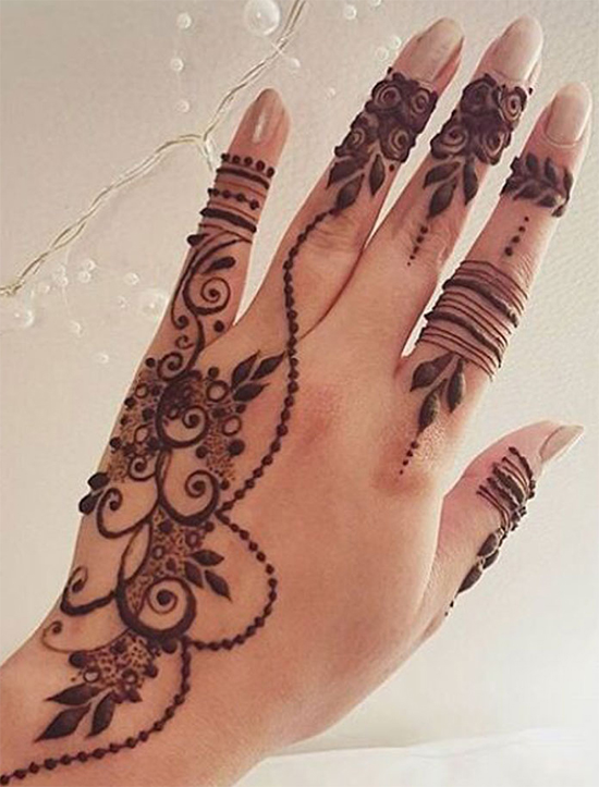 24 Stylish and Trending One Line Mehndi Designs For Any Occasion