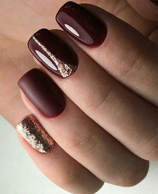15+ latest and trendy glitter nail arts for trendy girls - simply wow