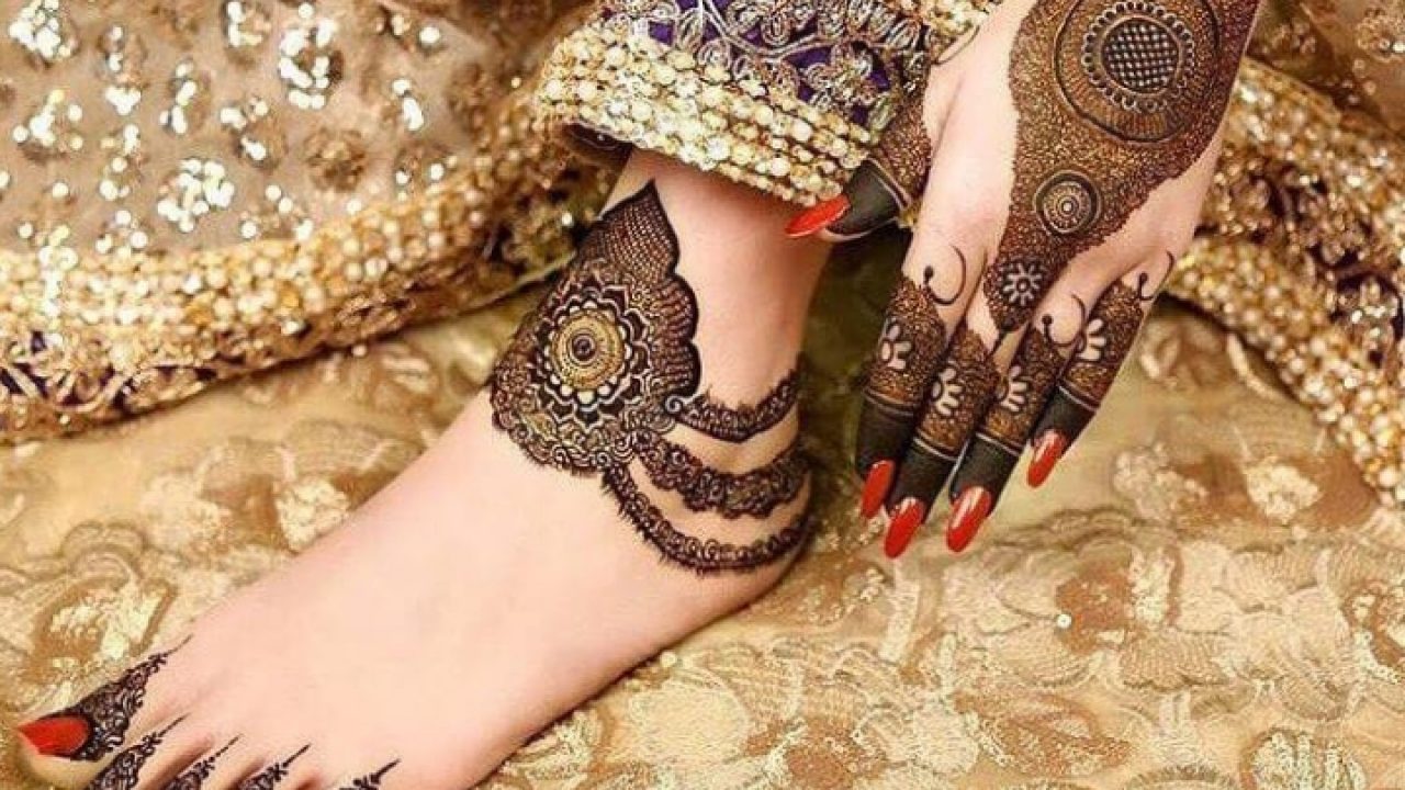 Arabic bridal Mehndi designs  Lets Get Dressed